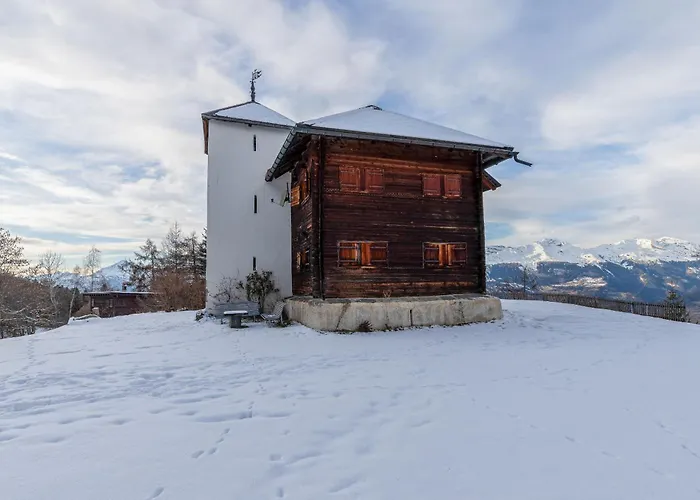 Supersaxo Quiet & Charming 8 Pers شاليه *